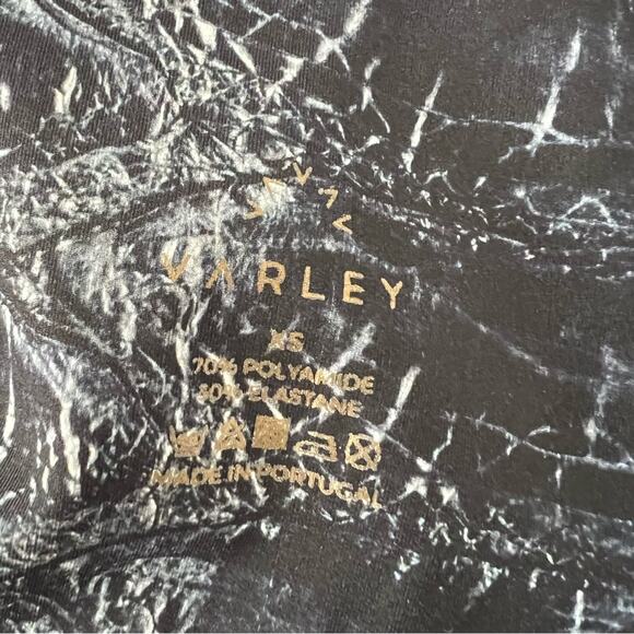 Varley blue snake scale print leggings - Picture 7 of 7